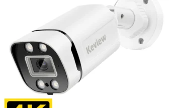POE IP 카메라 오디오 야외 보안 카메라, 4K 8MP, POE H.265 Onvif, 총알 CCTV, 가정용 5MP 컬러, 야간 투시