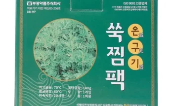 쑥찜팩 추천 및 구매가이드 장점 단점 가격 비교