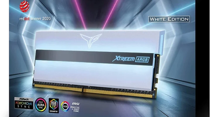 TEAMGROUP T-Force Xtreem 듀얼 채널 DDR4 DRAM 데스크탑 게임용 메모리 램 (흰색) 재구매율이 높은 상품 추천 순위 가격비교 정리